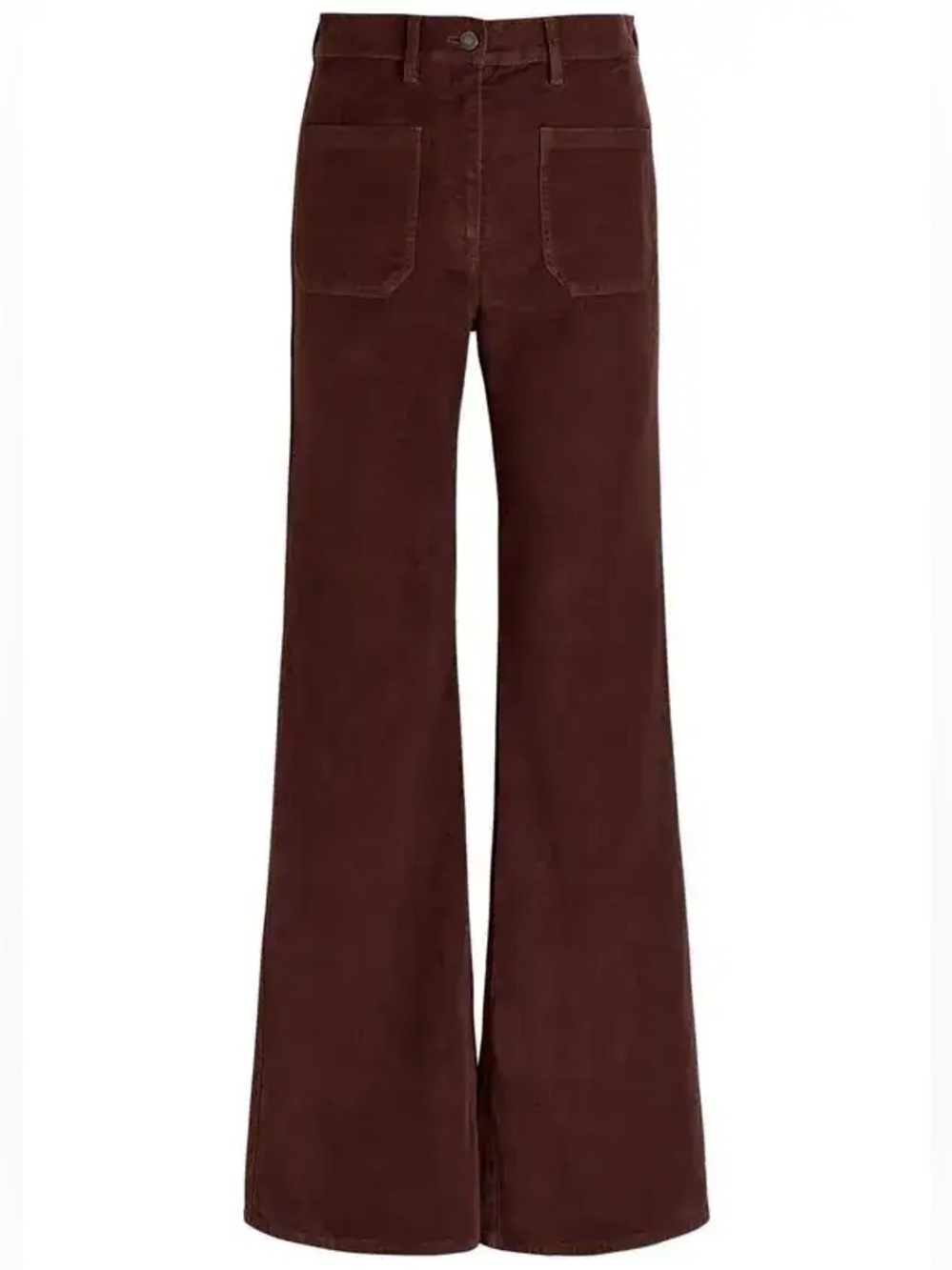 Nili Lotan Brown High-Rise Pants